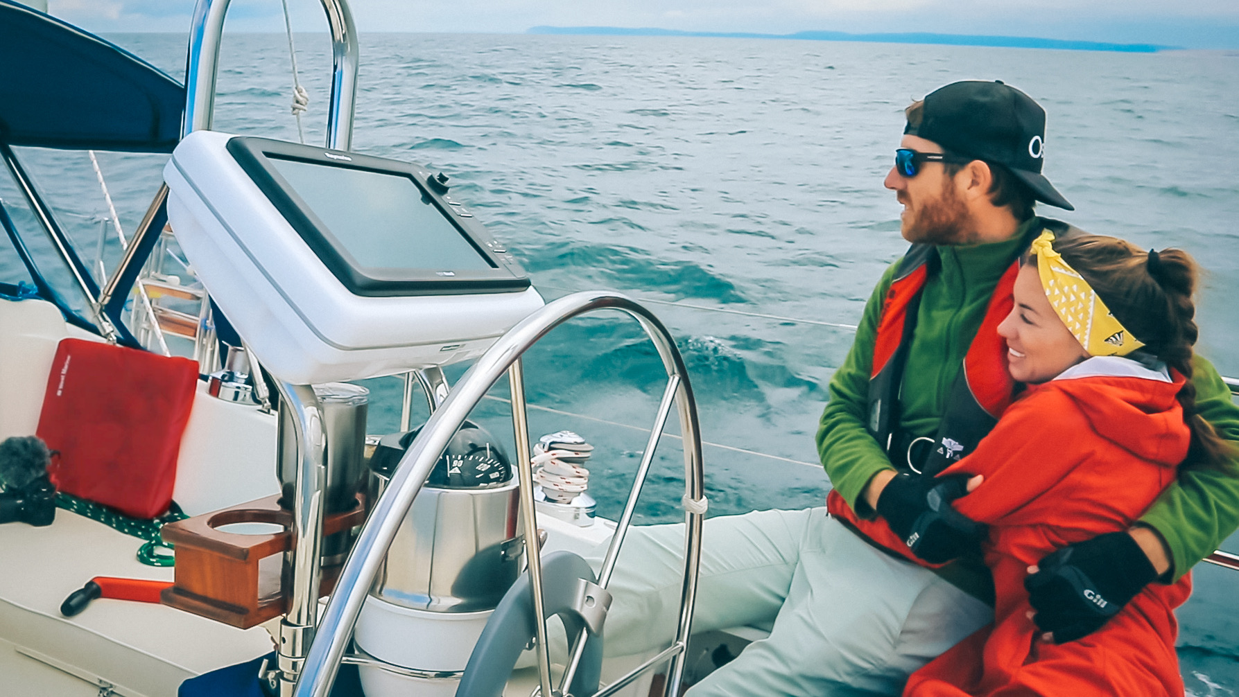 Tartan 37 on Lake Michigan | Sailing Soulianis